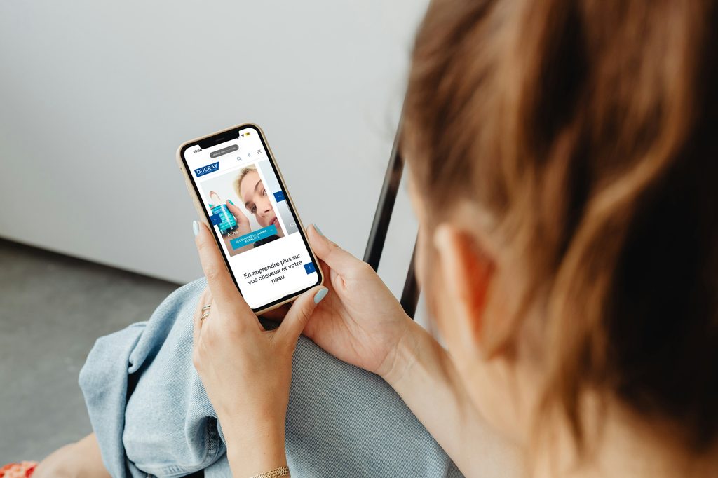 Application mobile Ducray - Laboratoires Pierre Fabre