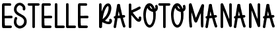 Logo Estelle rakotomanana